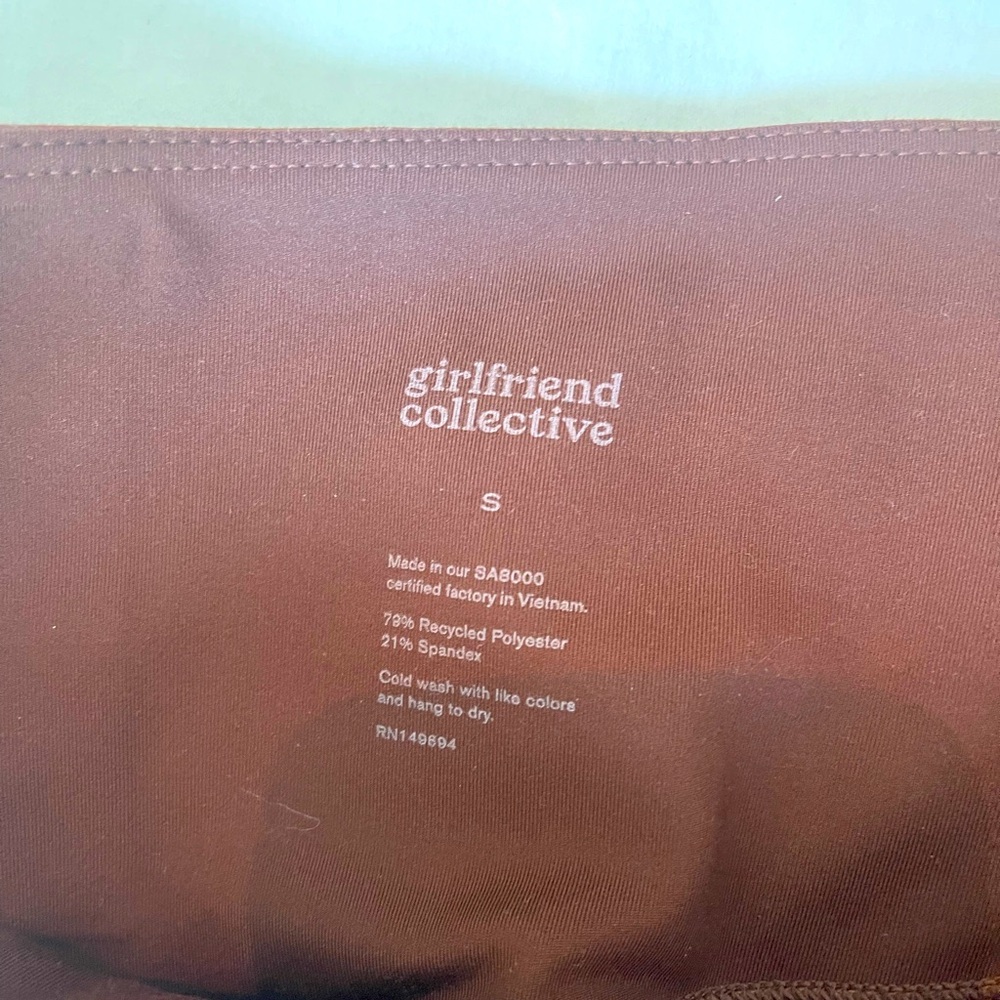 Girlfriend Collective Chocolate Brown Leggings